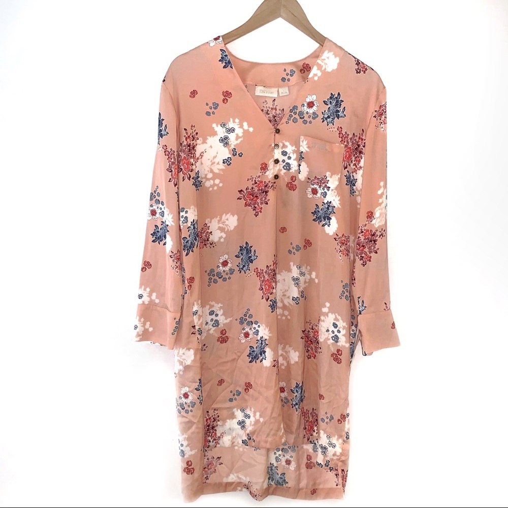 Lingerie long sleeve-satin